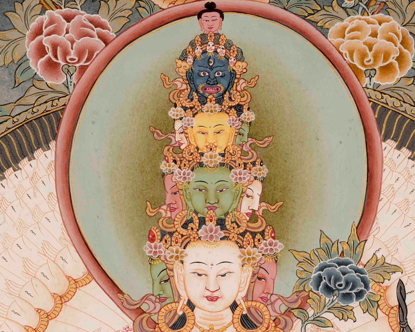 Avalokiteshvara Thangka | Spiritual Asian Art