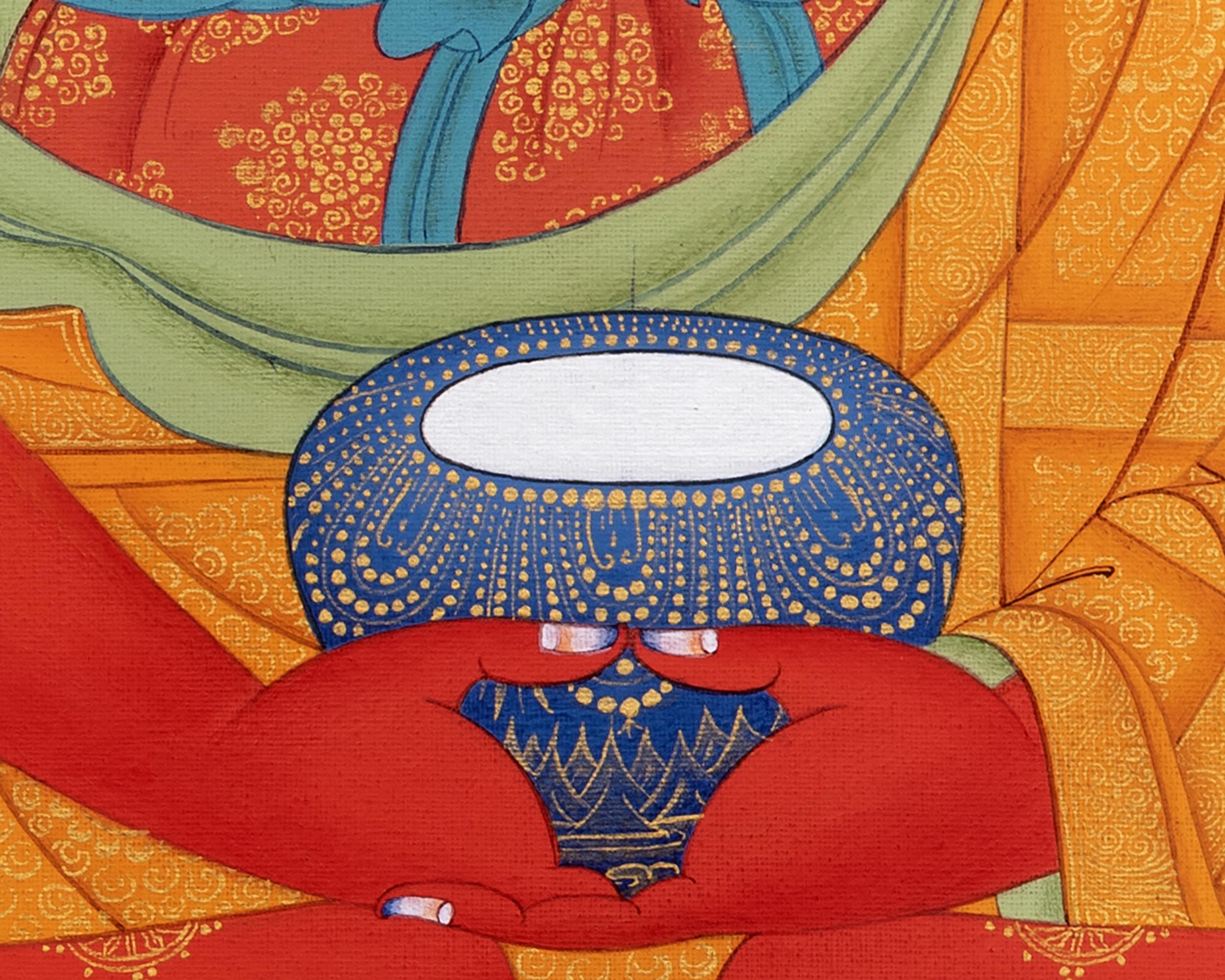 Amitabha Buddha |  High Quality Giclee Canvas | Buddha Thangka Print