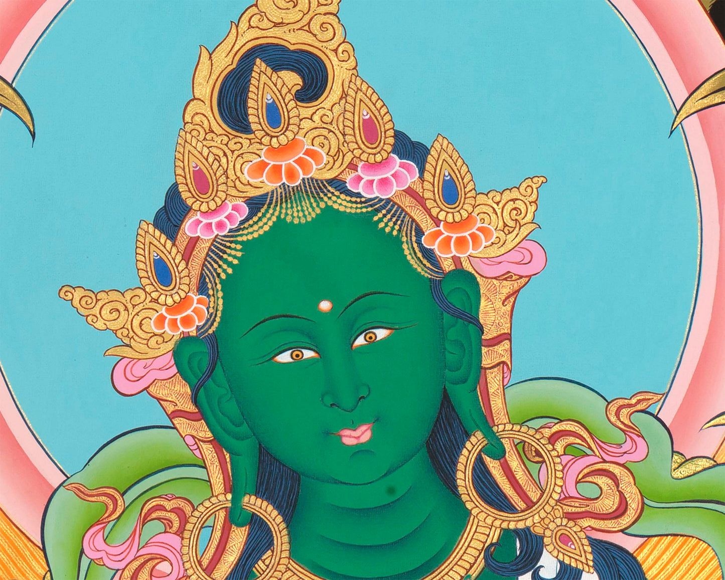 Green Tara Print |  Religous Wall Decor