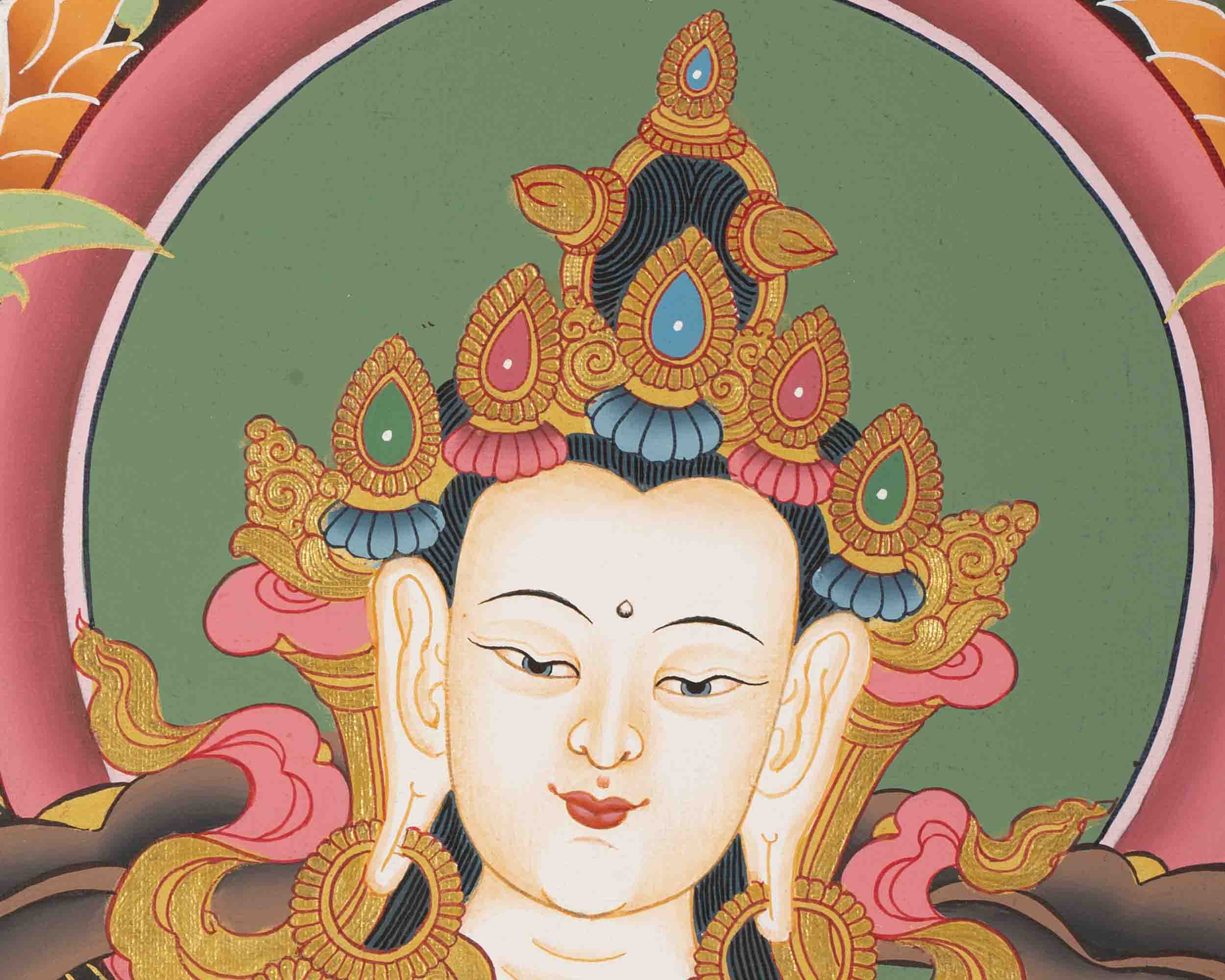 Vajrasattva Dorje Sempa | Handpainted Thangka | Religious Art
