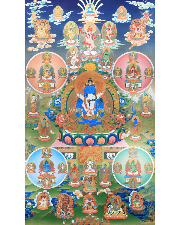 Assembly of 42 Peaceful deities
