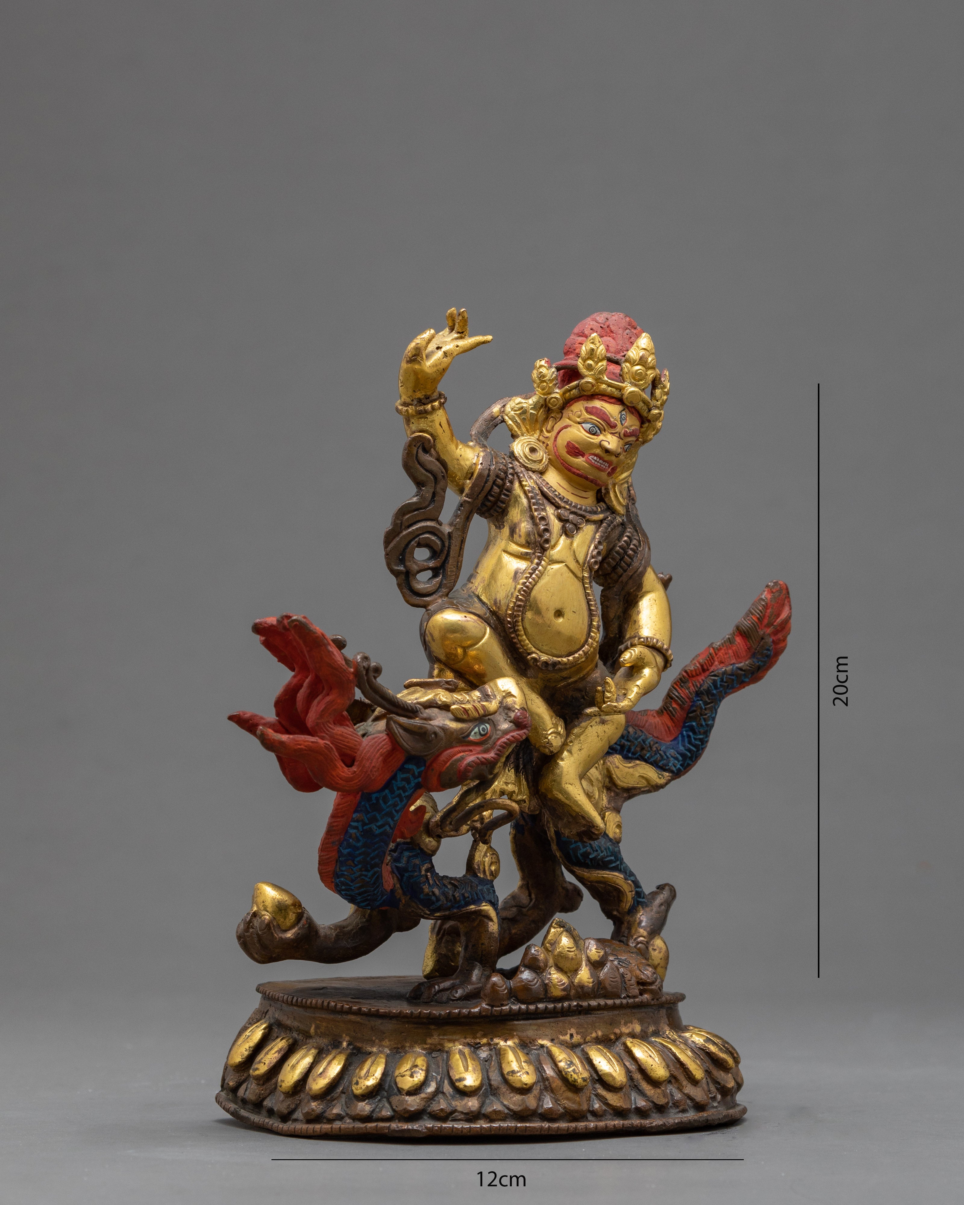Jambhala | Tibetan Buddhist Wealth Deity | Mini Buddha Statue