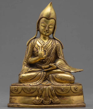 Je Tsongkhapa decor statue