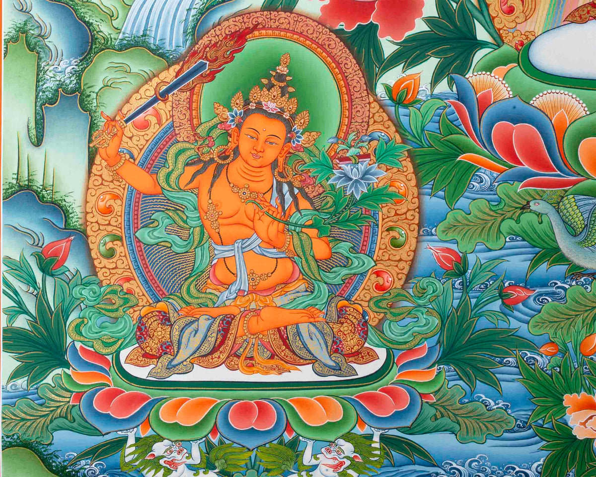 1000 Armed Chengrezig Print | Digital Printing | Wall Decoration