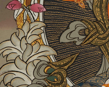 Manjushree Thangka Art | HandPainted Buddhist Art