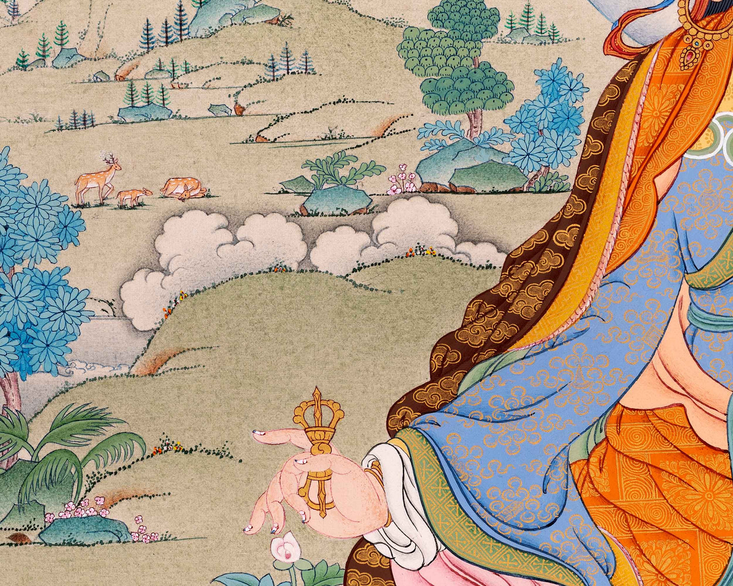 Guru Rinpoche Thangka, Padmasambhava Painting