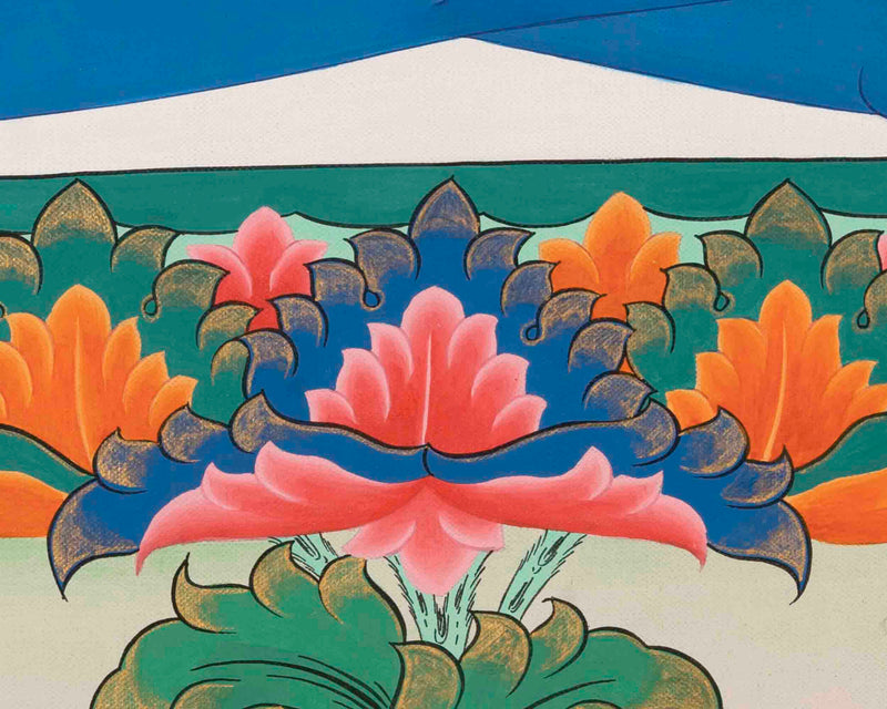 Yab Yum Buddha Thangka | Samantabhadra | Buddhist Artwork