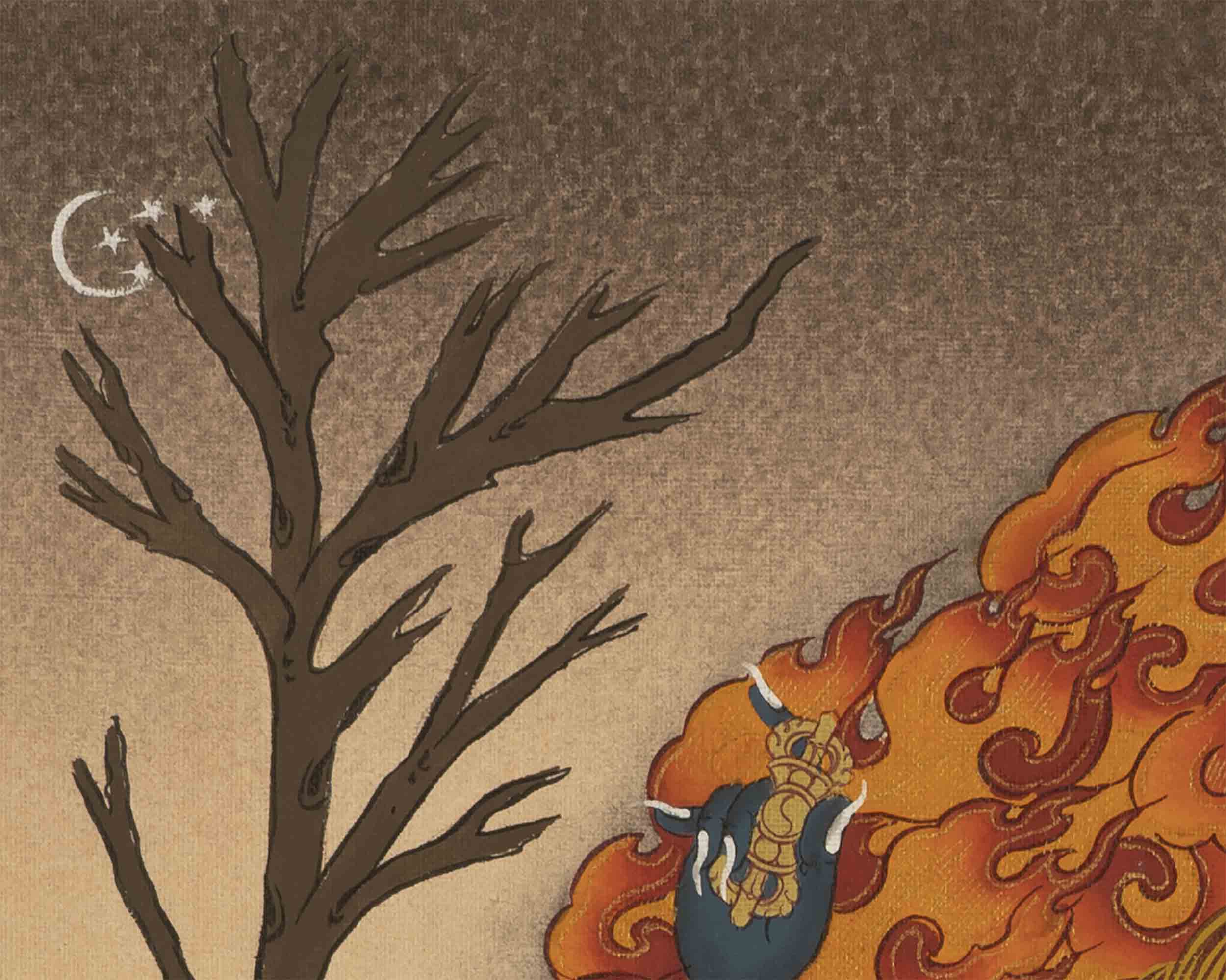 Vajrapani Thangka | Handpainted Thangka
