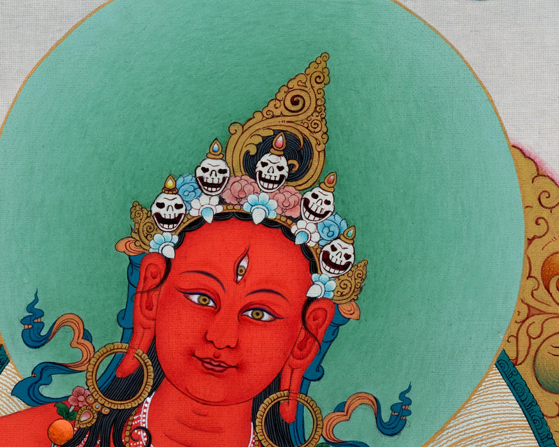 Yumka Dechen Gyalmo Thangka | Dakini thangka | High Quality Thangka Print