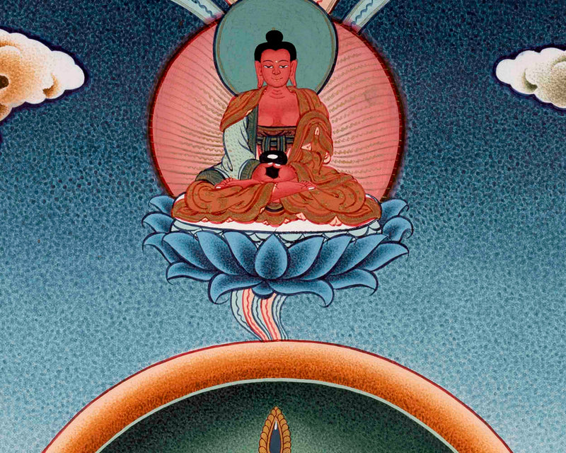 Buddhist Avalokiteshvara Chengrezig | Wall Decoration Thangka Painting