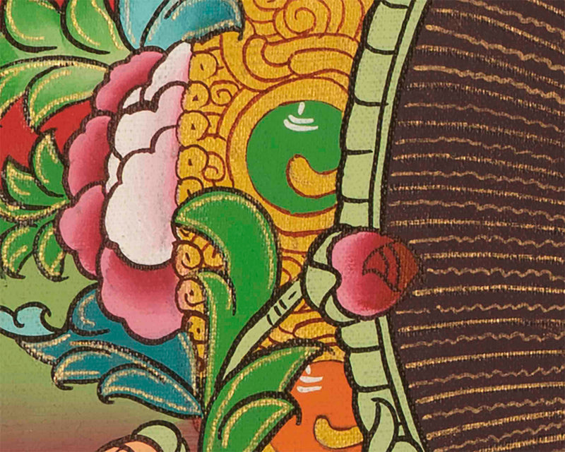 Yab Yum Buddha Shakti Thangka | Original Hand PaintedThangka