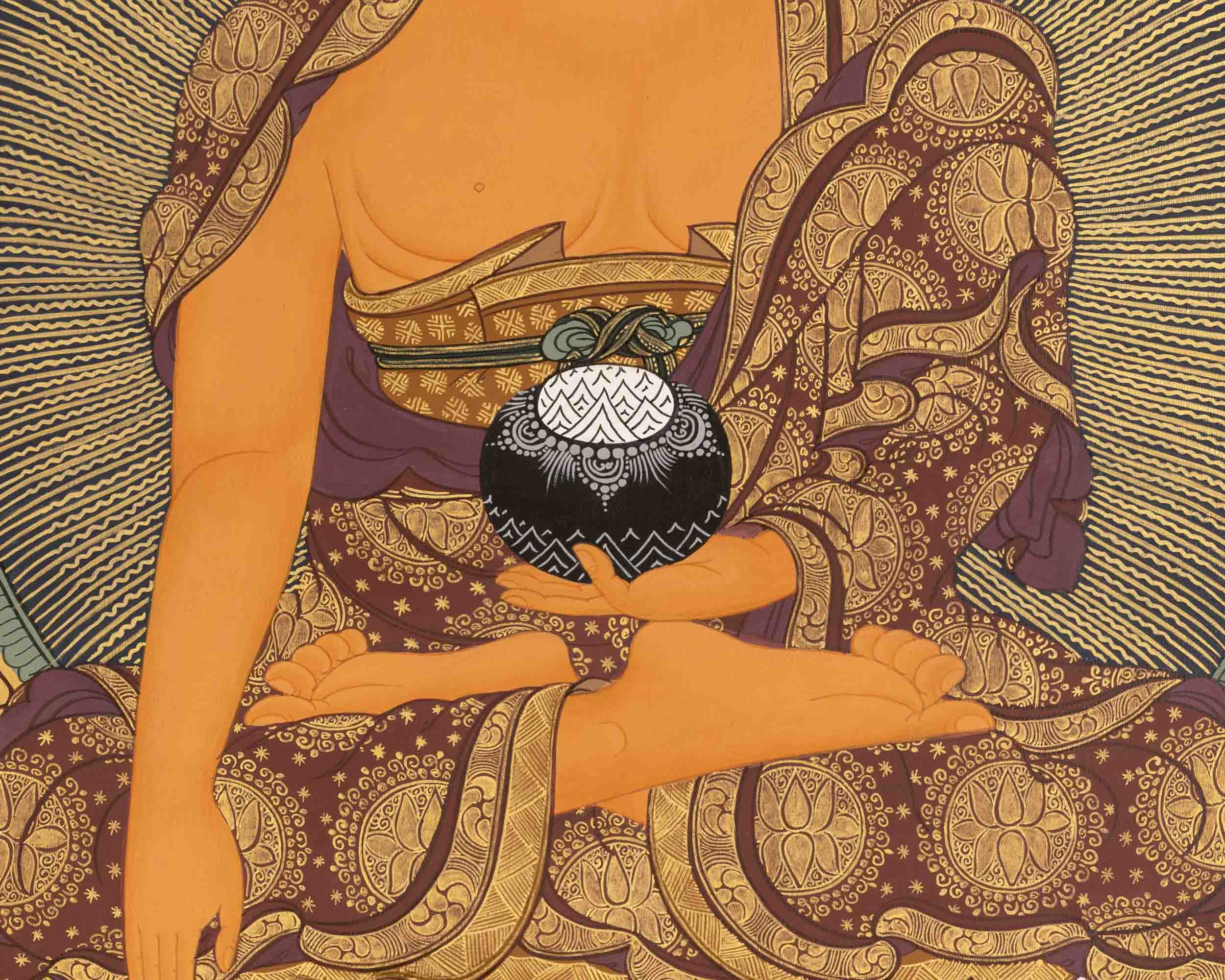 Buddha Shakyamuni Thangka | Home Decoration Art