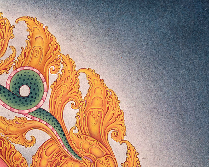 Hand Painted Thangka Of Siddhartha Gautama | Traditional Shakyamuni Buddha Art | Meditative Decor