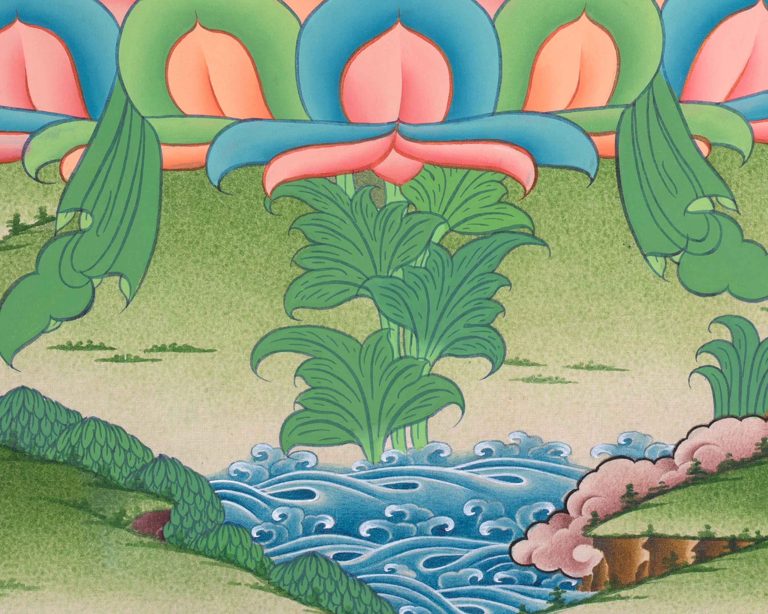 Goddess White Tara Thangka | Art For Healing and Blessings | Mother of All Buddhas