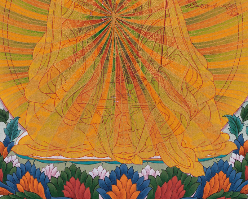 Guru Rinpoche Thangka | Rainbow Body Padmasambhava Print