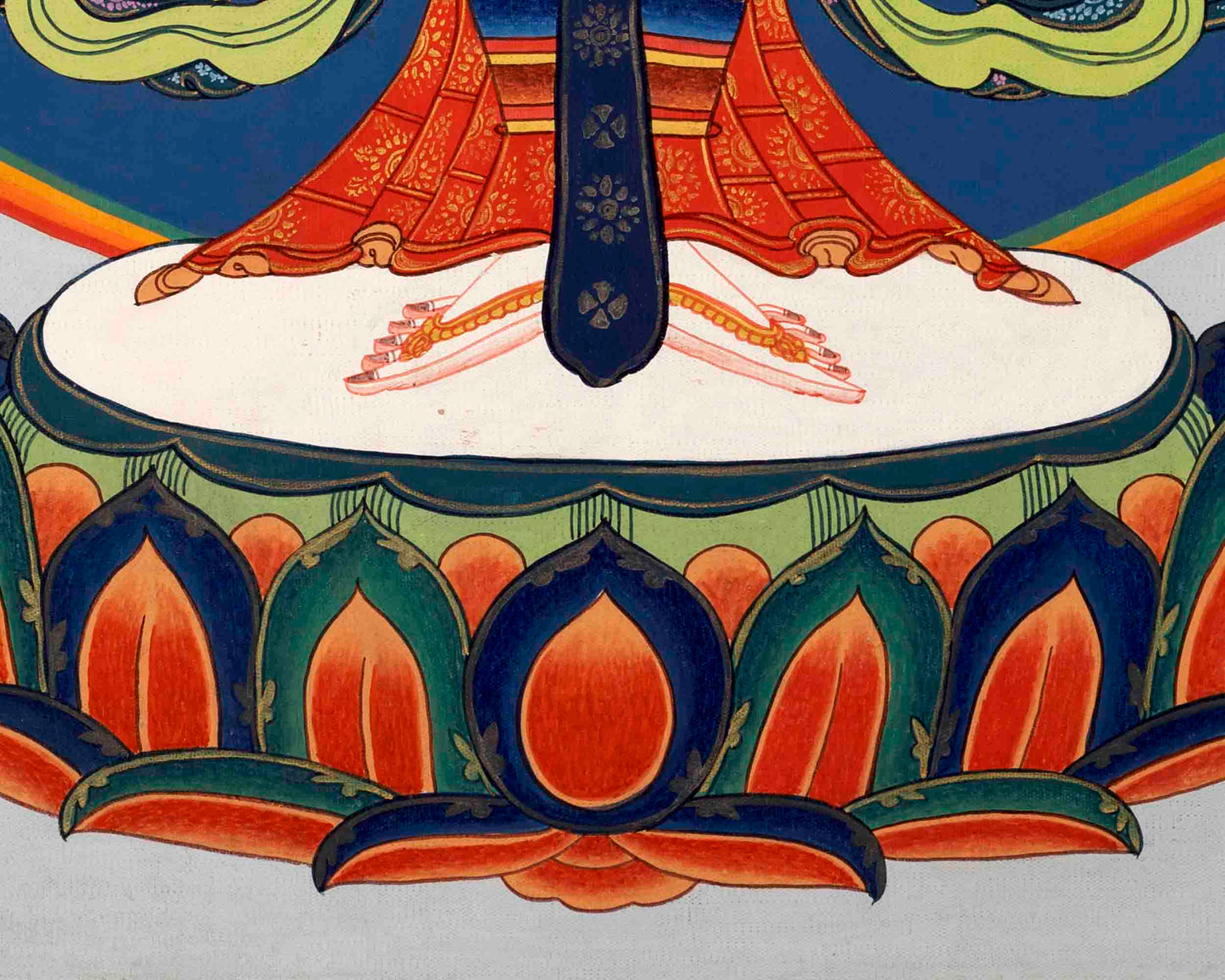 Avalokiteshvara Chenresig Thangka | Tibetan Traditional Painting | Wall Hanging Decors