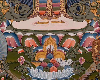 1000 Armed Avalokiteshvara | Religious Buddhist Thangka | Wall Decors