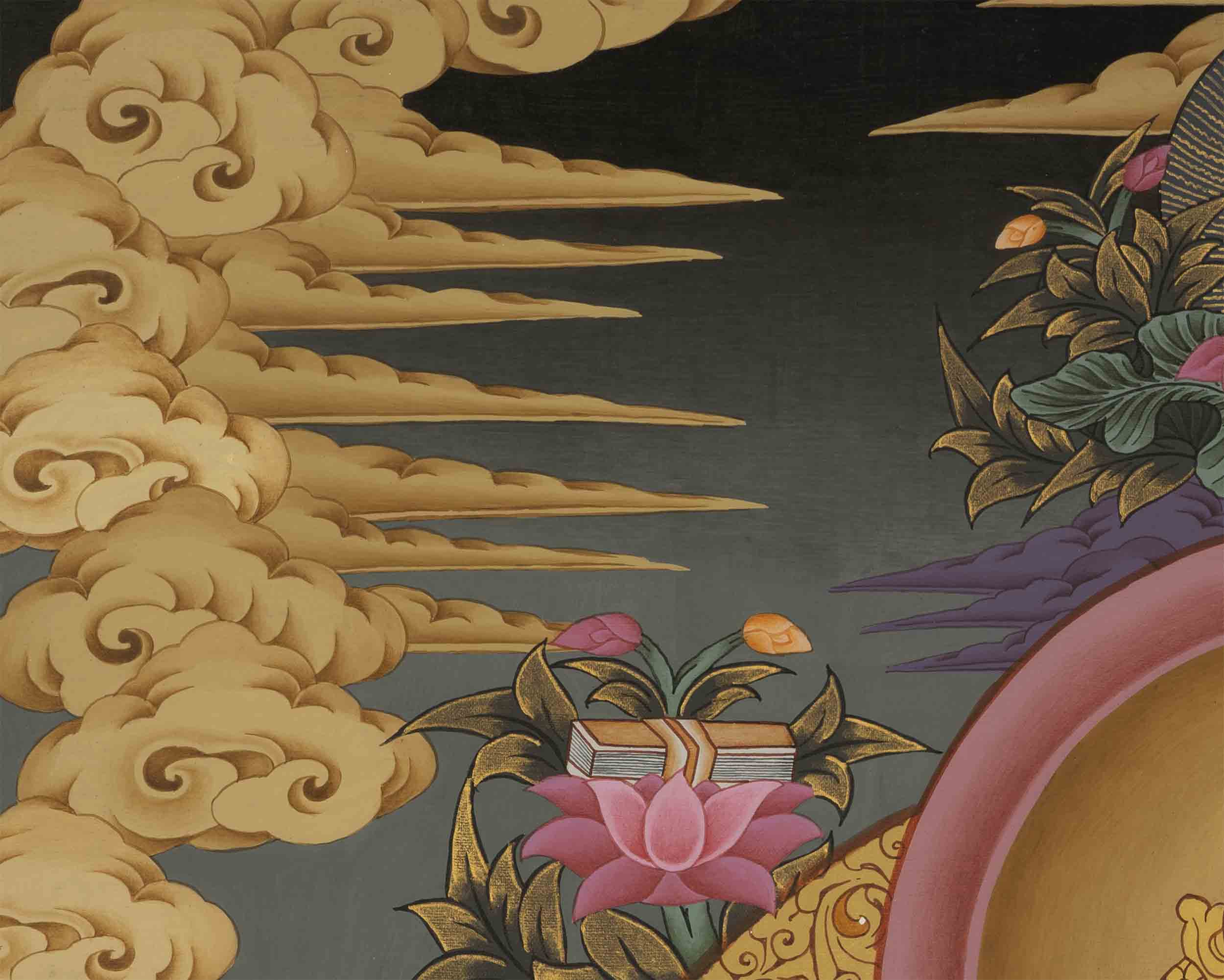 Seto Machindranath Thangka | Avalokitesvara Chengrezig Thangka