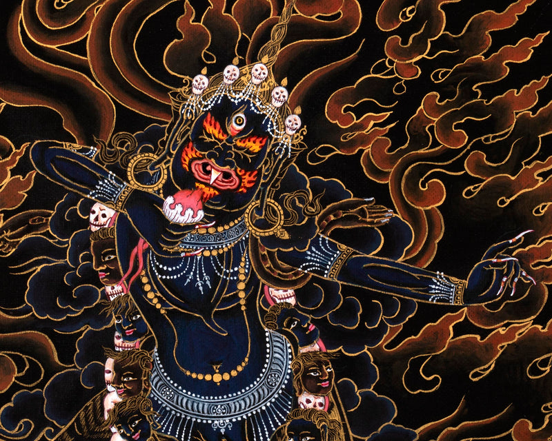 Ekajati Practice Thangka | Traditional Hand Painted Artwork