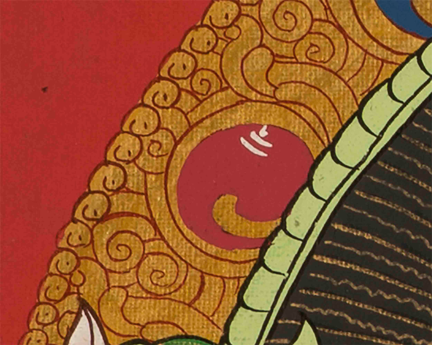 Vajrasattva Shakti Thangka | Religious Wall Decor