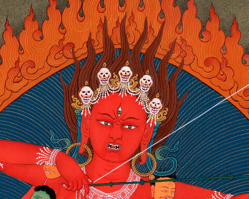 Kurukulla Thangka | Dakini Painting| Tibetan Buddhist Art