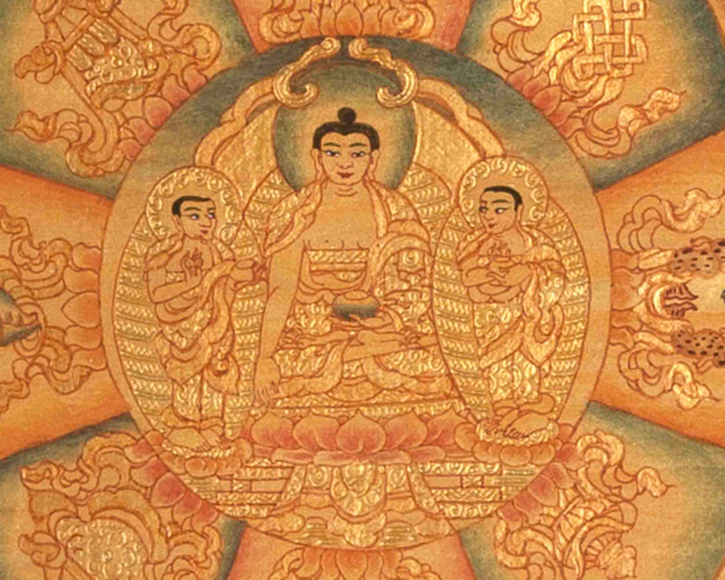 Shakyamuni Buddha Mandala | Wall Decoration Painting