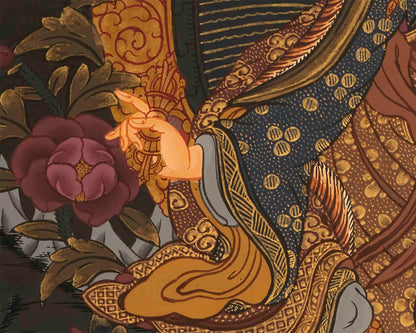 Padmasambhava Rinpoche Thangka | Tibetan Buddhist Art | Wall Decors