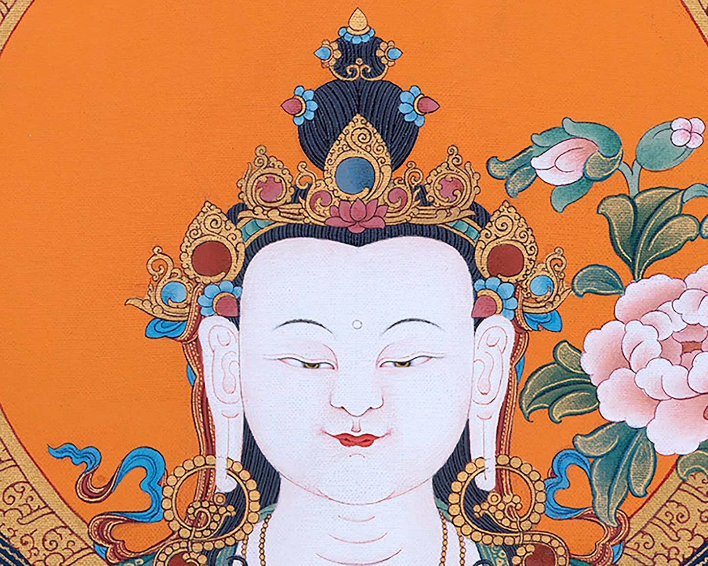 Four Armed Avalokiteshvara Print | High Quality Chenrezig Art