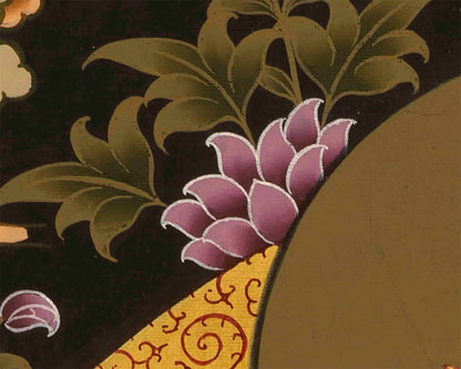 Vajrasattva Thangka | Religious Wall Decoration