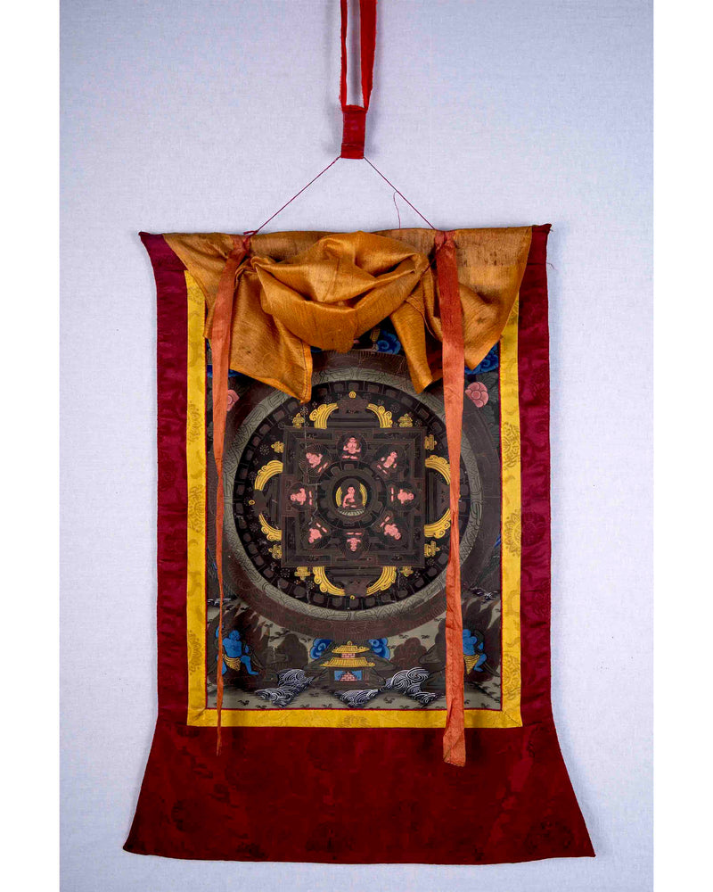 Vintage Mandala Thangka