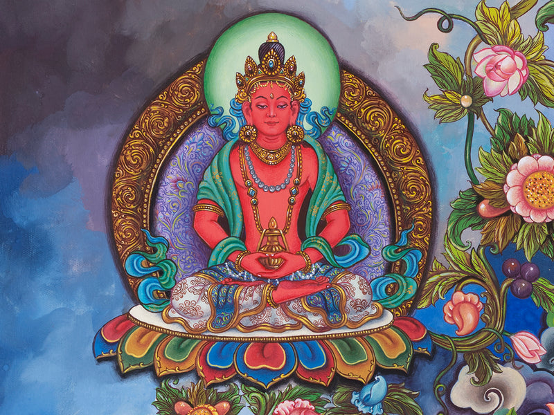 Tibetan White Tara | Newari Art Style