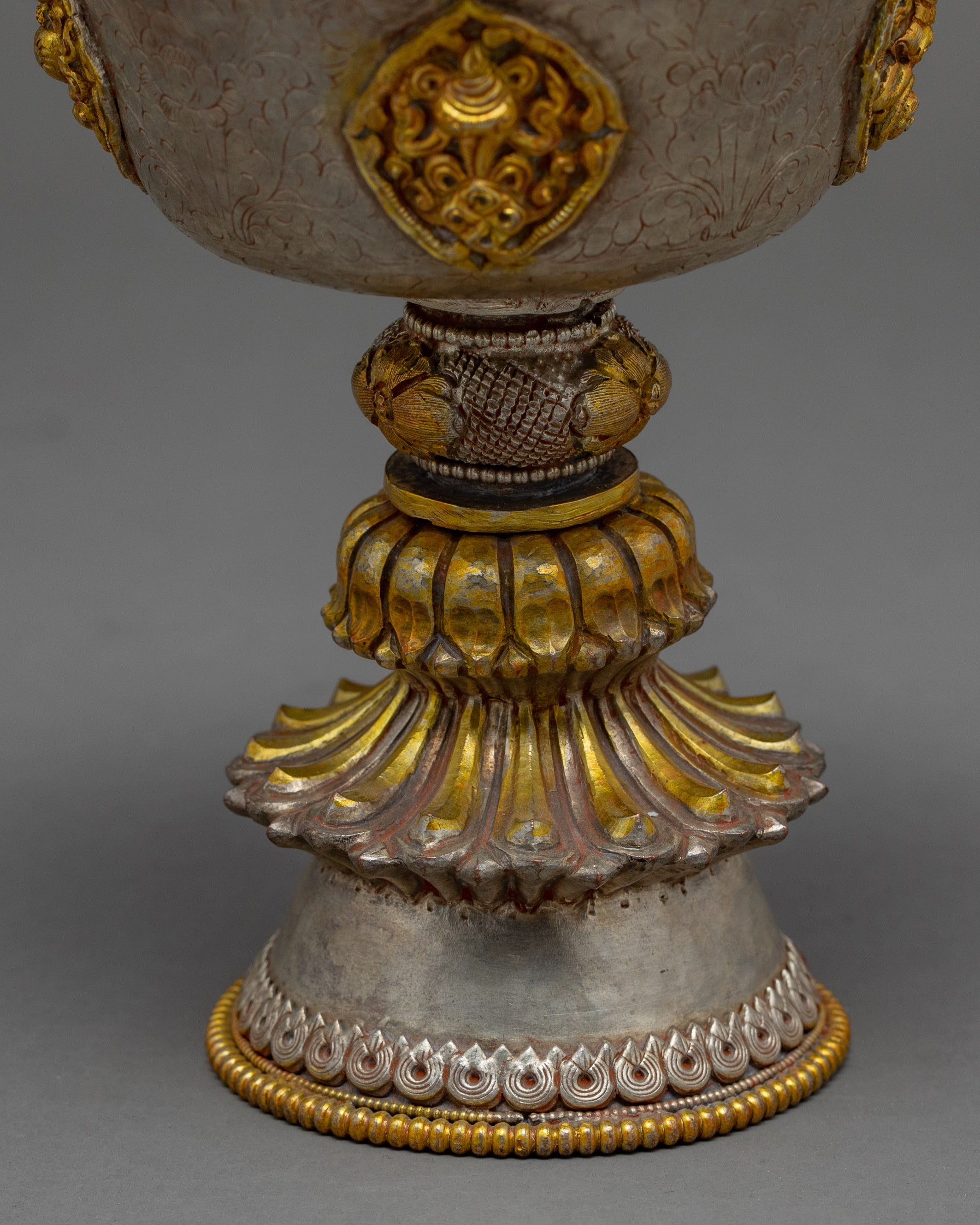 Handcrafted Butter Lamp | Buddhist Ritual Item