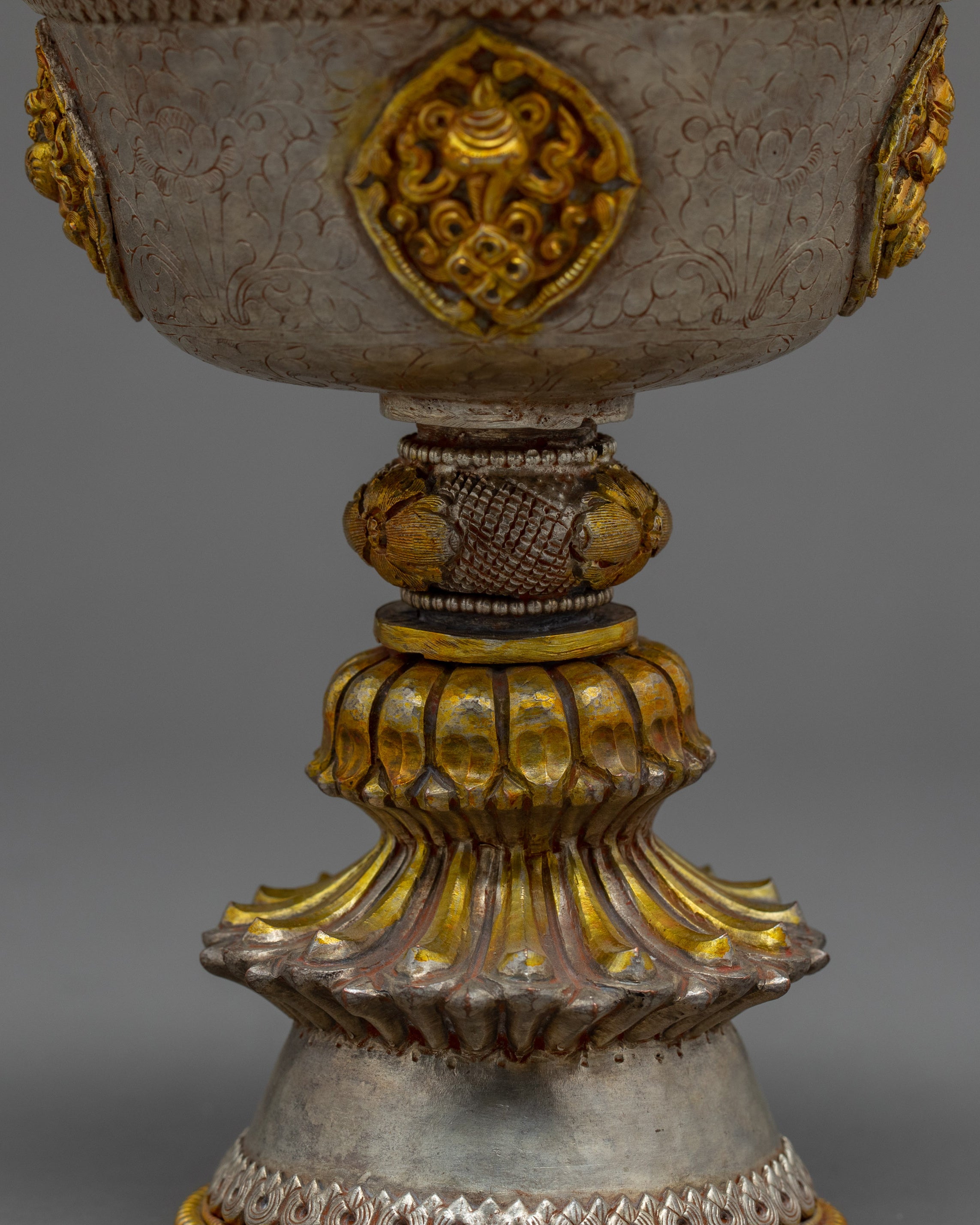 Handcrafted Butter Lamp | Buddhist Ritual Item