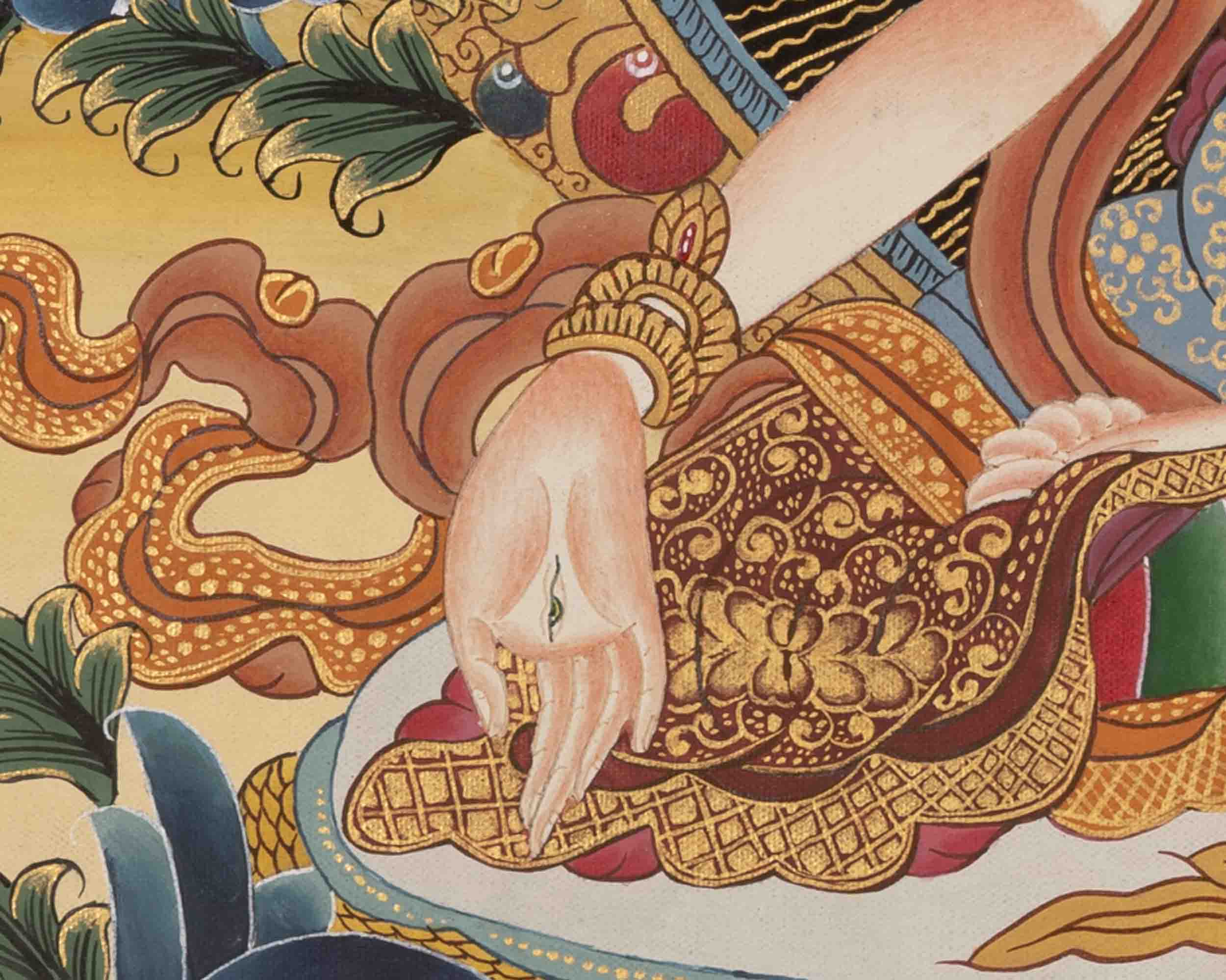 Religious White Tara Thangka | Female Bodhisattva