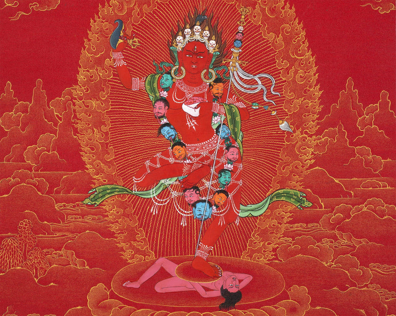 Vajravarahi | Dorje Phagmo Thangka | Tibetan Thangka