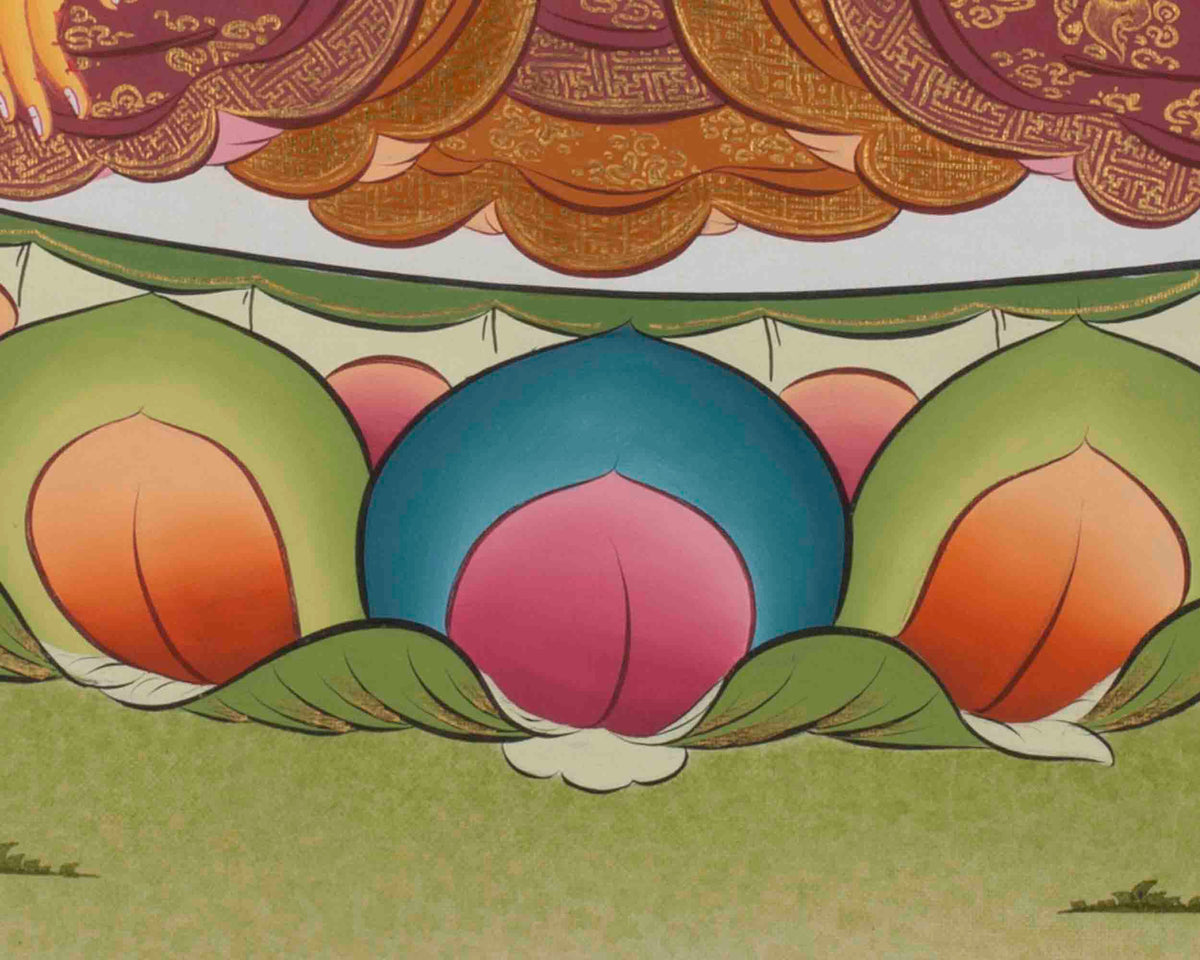 Gautam Buddha Thangka | Original Tibetan Buddhist Religious Painting