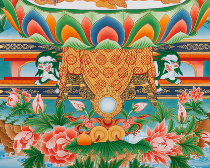 Medicine Buddha | High Quality Thangka Print