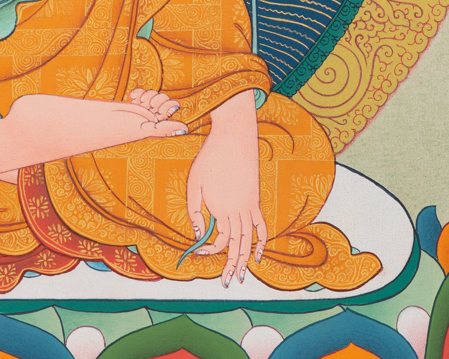 Longchenpa Thangka | Handmade Tibetan Painting