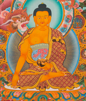 Shakyamuni Buddha Print | Religious Artwork | Wall Hanging Decoration