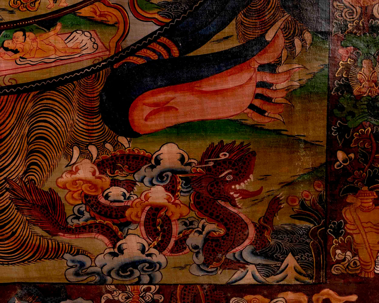 Bhavachakra Thangka | Tibetan Traditional Art | Wall Decors