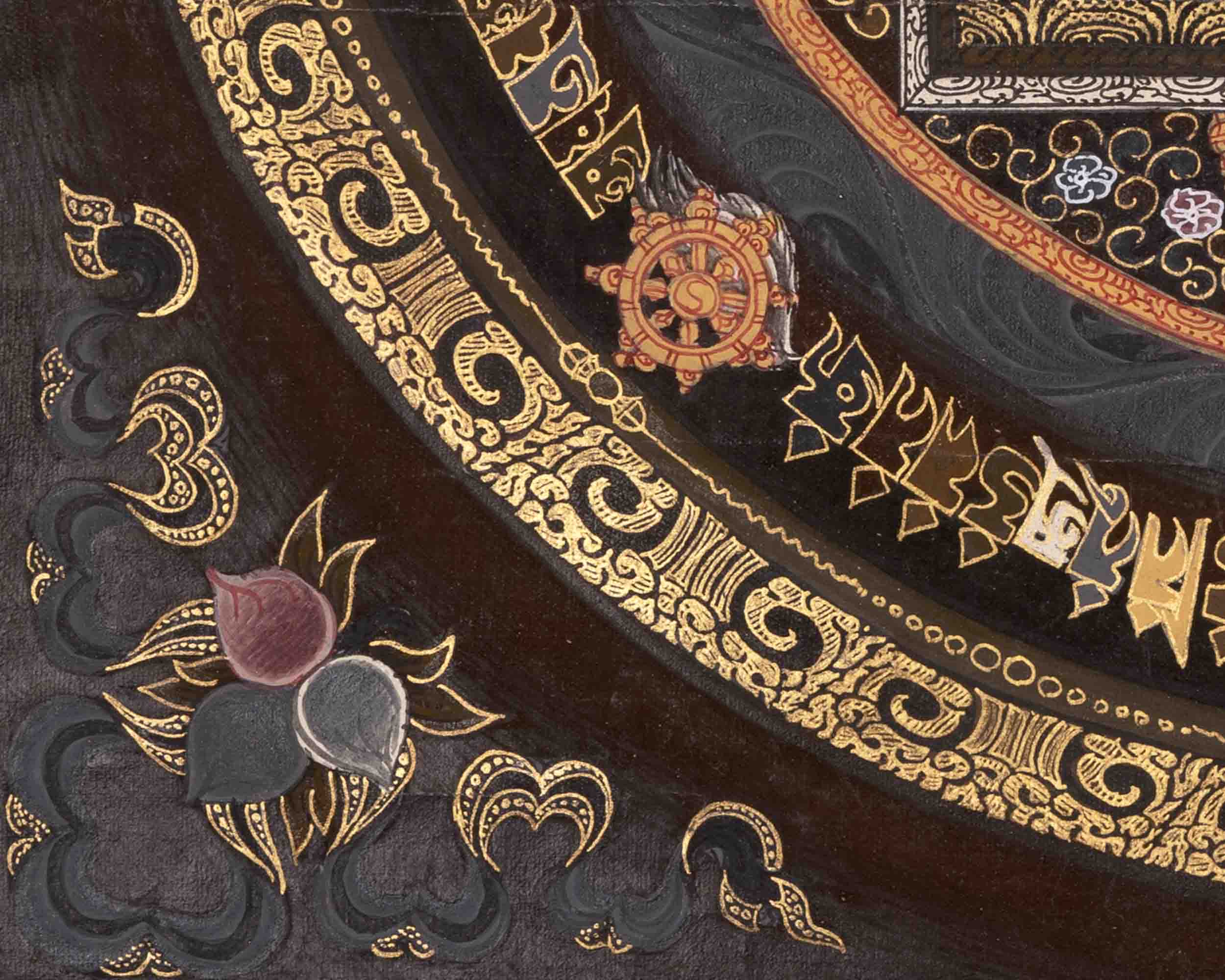 Wheel Of Time | Mandala Thangka | Religious Wall Decors