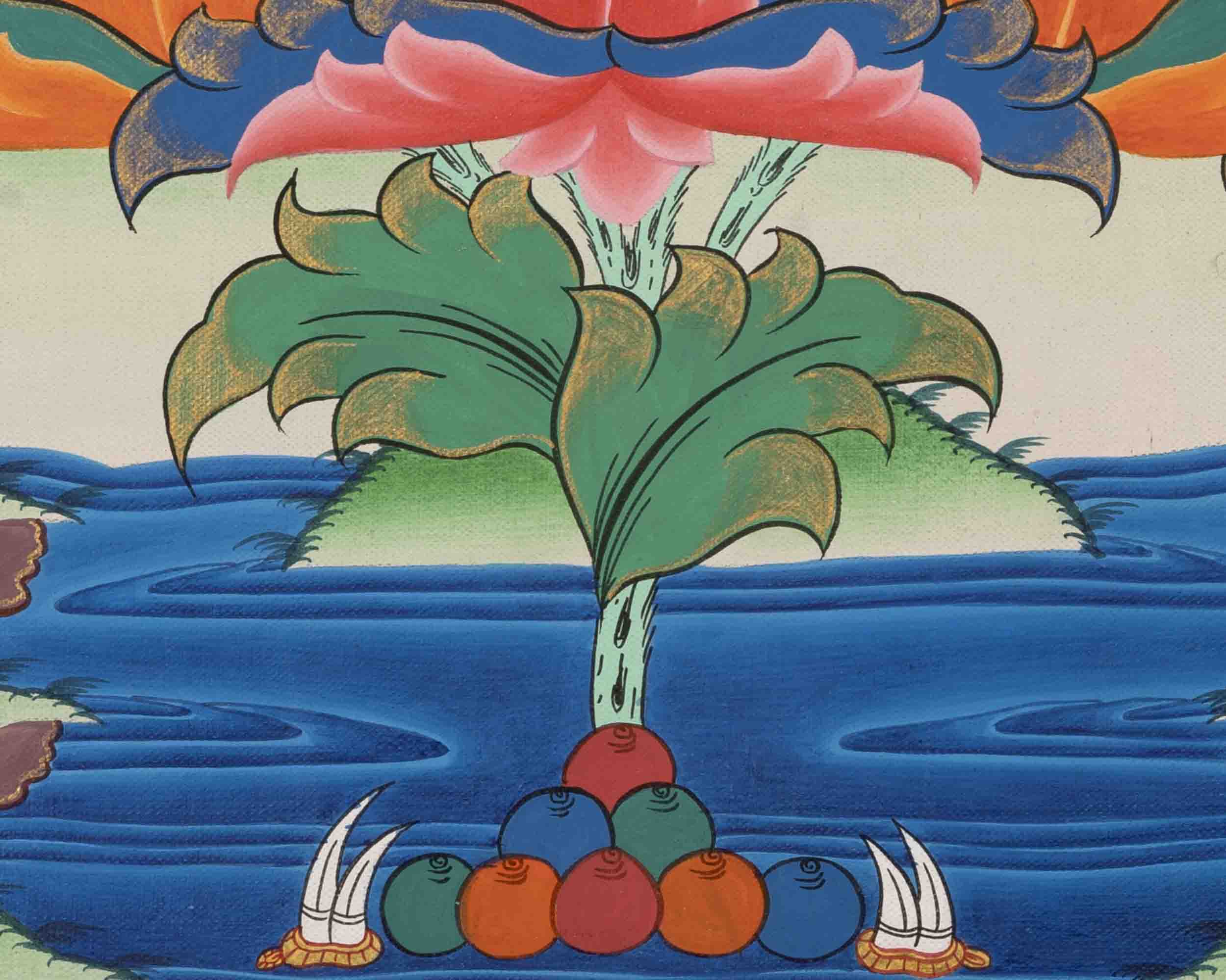 Yab Yum Buddha Thangka | Samantabhadra | Buddhist Artwork