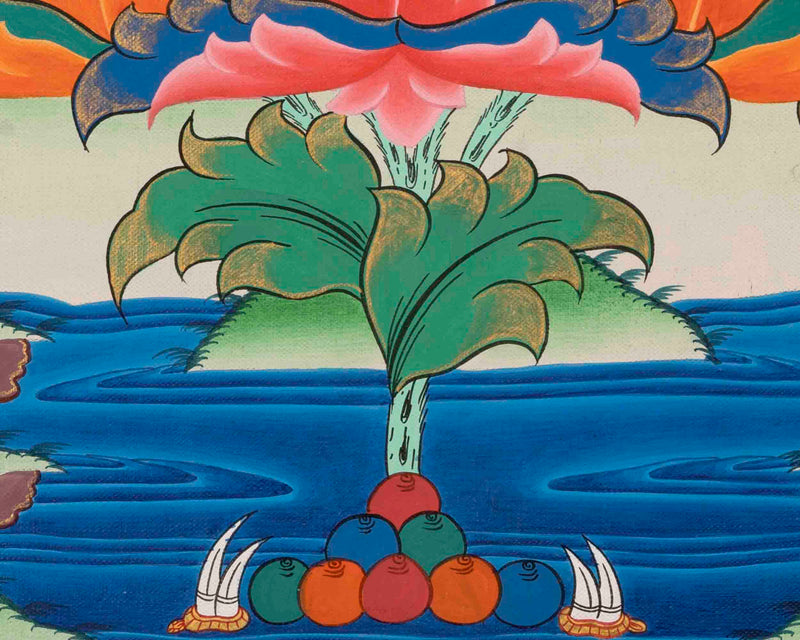 Yab Yum Buddha Thangka | Samantabhadra | Buddhist Artwork
