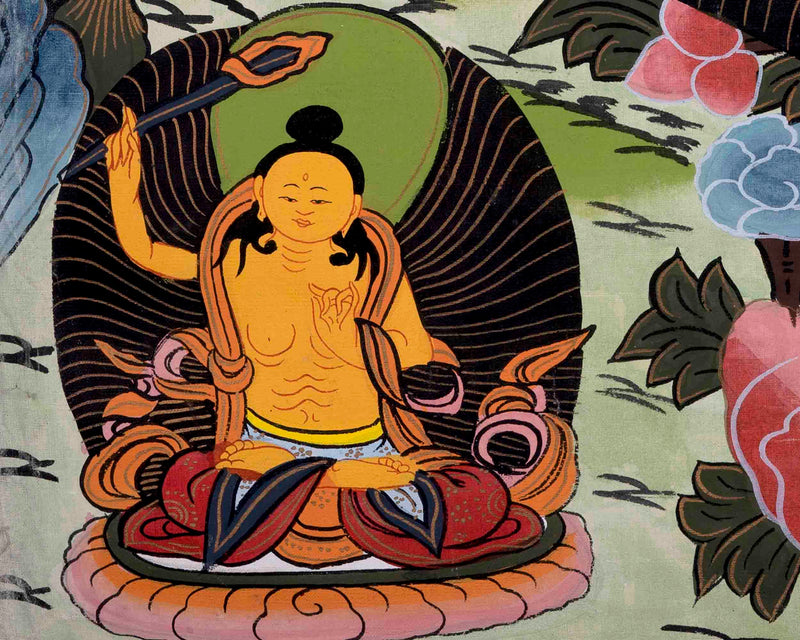 1000 Armed Avalokiteshvara | Traditional Tibetan Thangka | Wall Decors