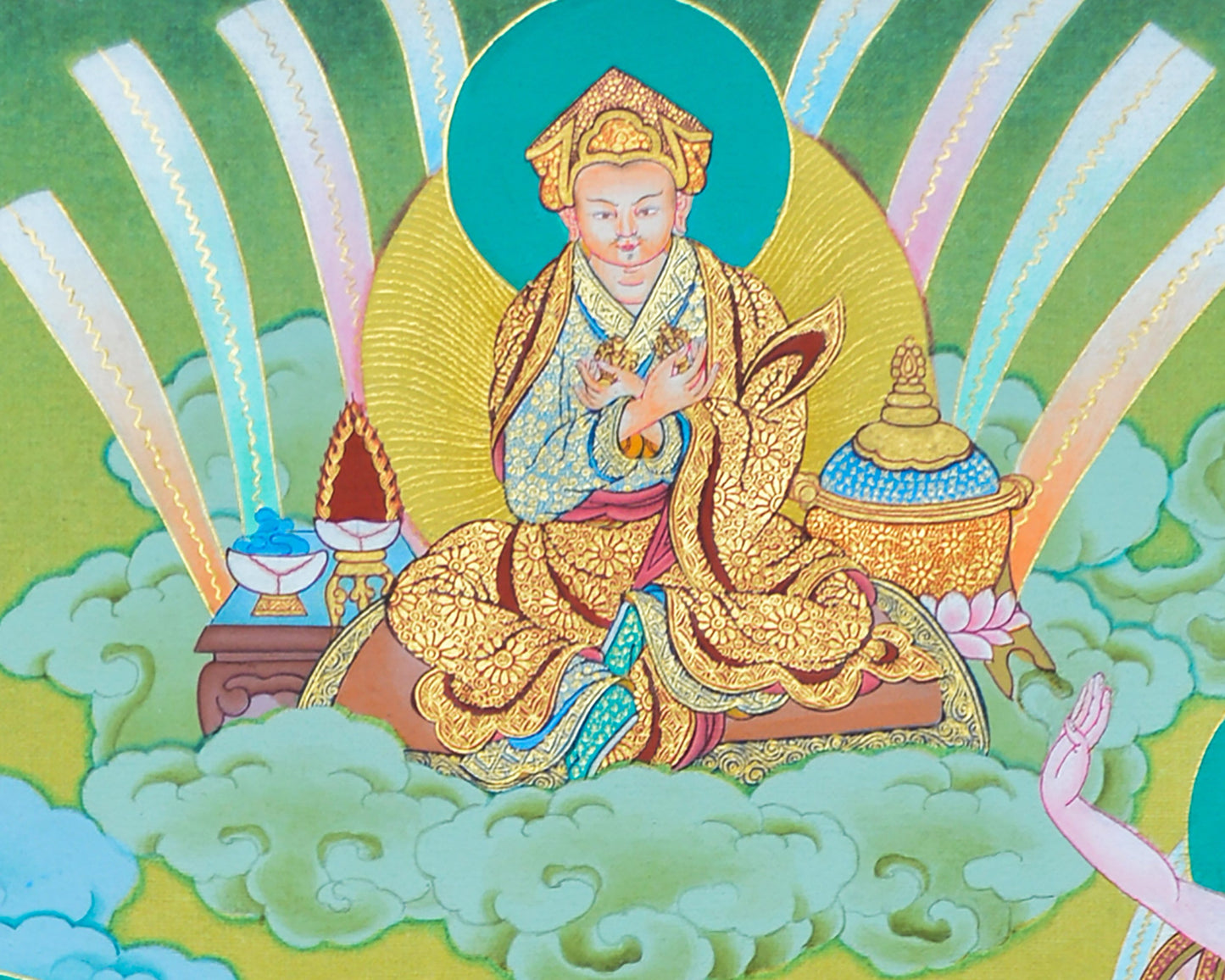 Dorje Chang Thangka | Guru Padmasambhava Eight Manifestations