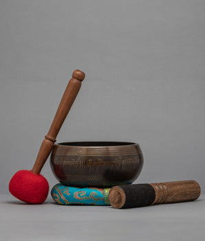 Traditional Singing Bowl In Nepal For Healing Sound Therapy