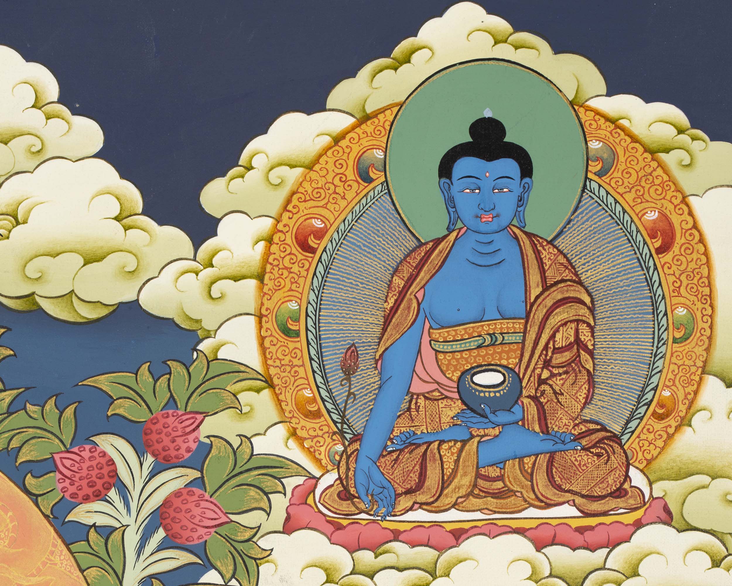 Goddess Green Tara Thangka | Spiritual Wall Art