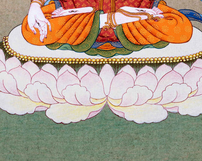 Buddhist White Tara Thangka | Handpainted Traditional Artwork | Vajrayana Painting