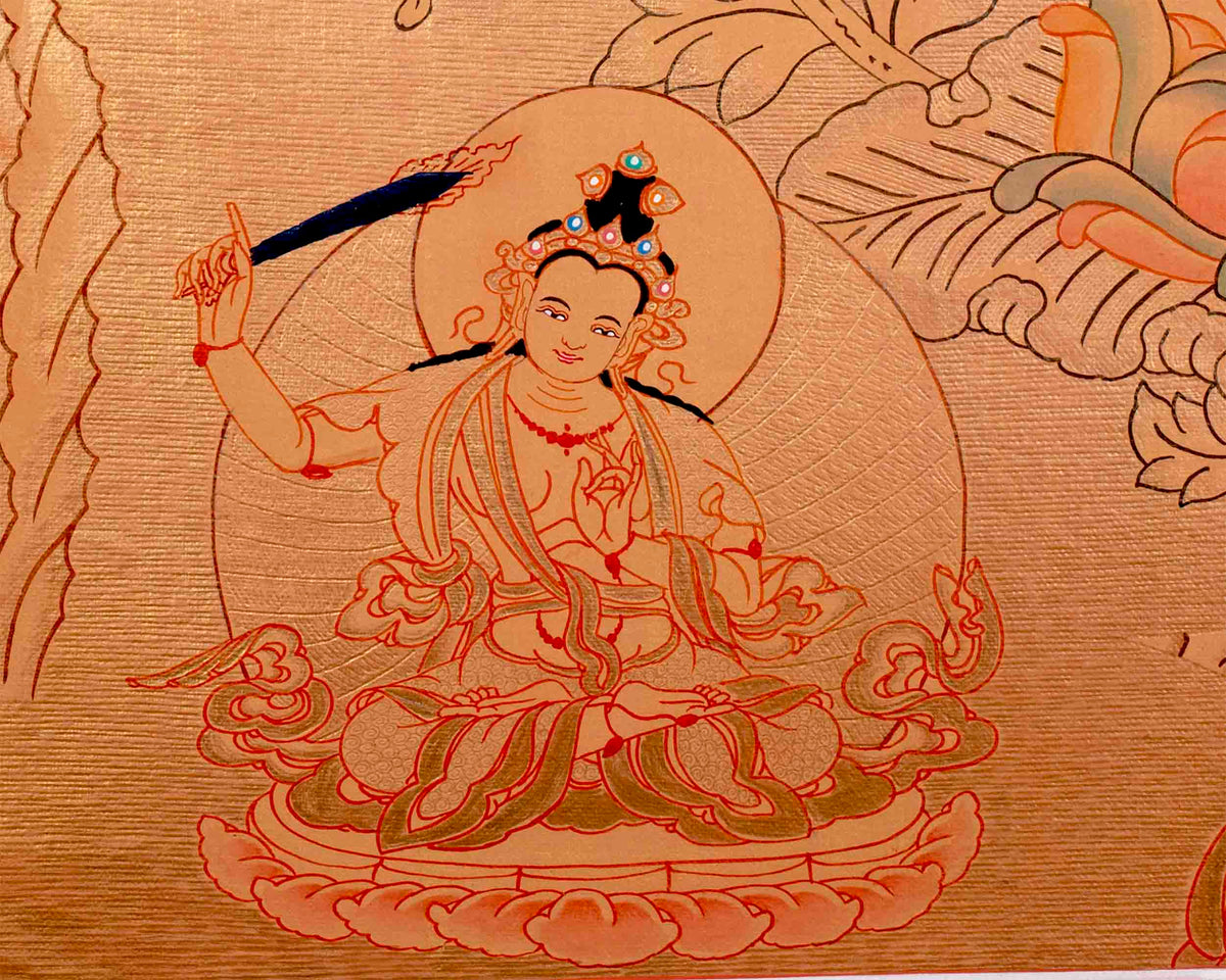1000 Armed Avalokiteshvara Thangka Art | Tibetan Buddhist Painting