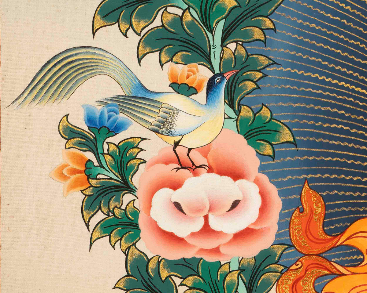 White Tara Mantra Thangka | Tibetan Buddhist Home Decoration Painting